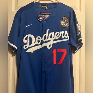 Nike World Series Los Angeles Dodgers Shohei Ohtani Jersey